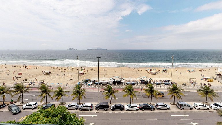 Appartement vue mer à louer pour vos vacances à Leblon, RJ