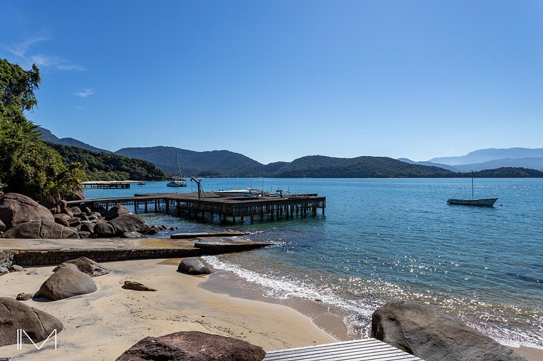 Casa Luxo de temporada com vista mar em Ilha Grande Angra RJ