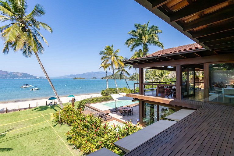 Casa Luxo de temporada em praia de Angra dos Reis RJ