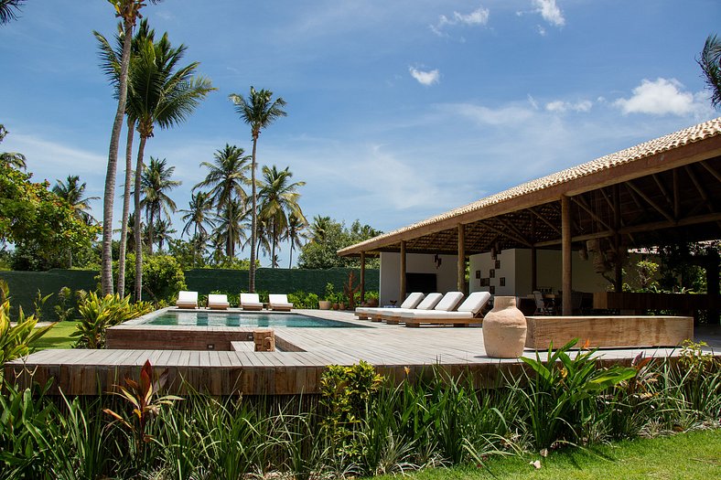 Casa Luxo de temporada em praia no Preá Ceará