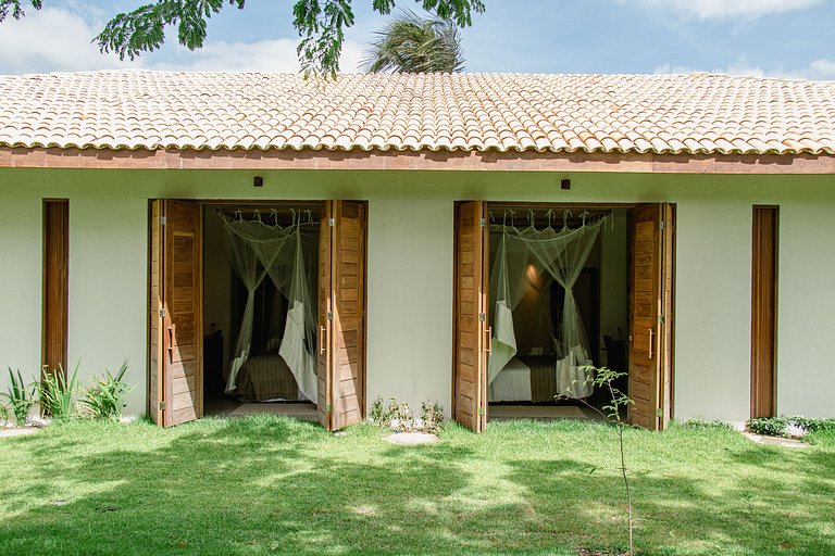 Casa Luxo de temporada em praia no Preá Ceará