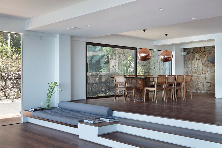 Ferienhaus in Joá mit Meerblick in Rio de Janeiro