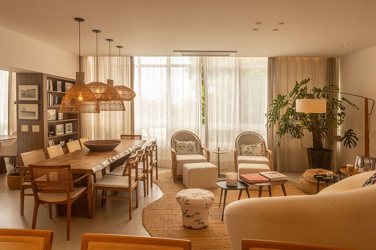 Ferienwohnung mit Meerblick in Leblon, Rio de Janeiro