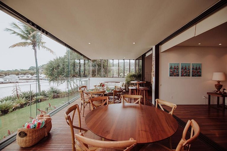 Luxus-Ferienwohnung am Strand von Angra dos Reis, Rio