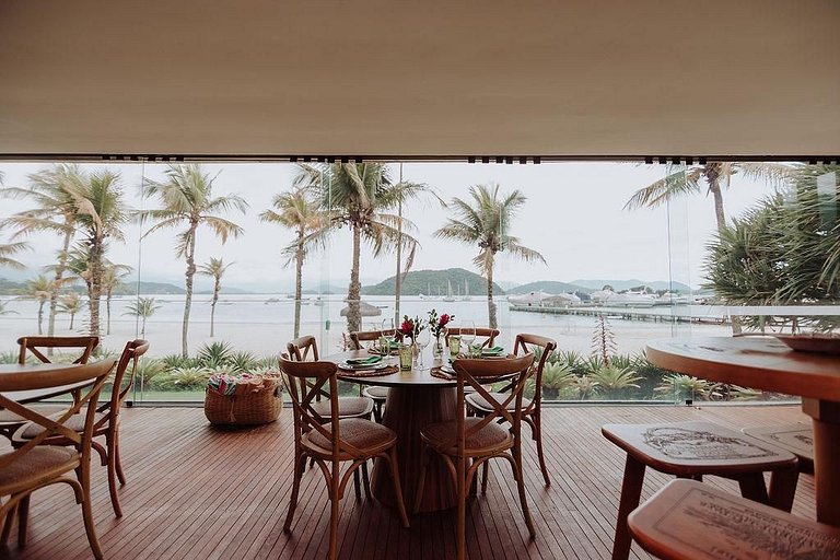 Luxus-Ferienwohnung am Strand von Angra dos Reis, Rio