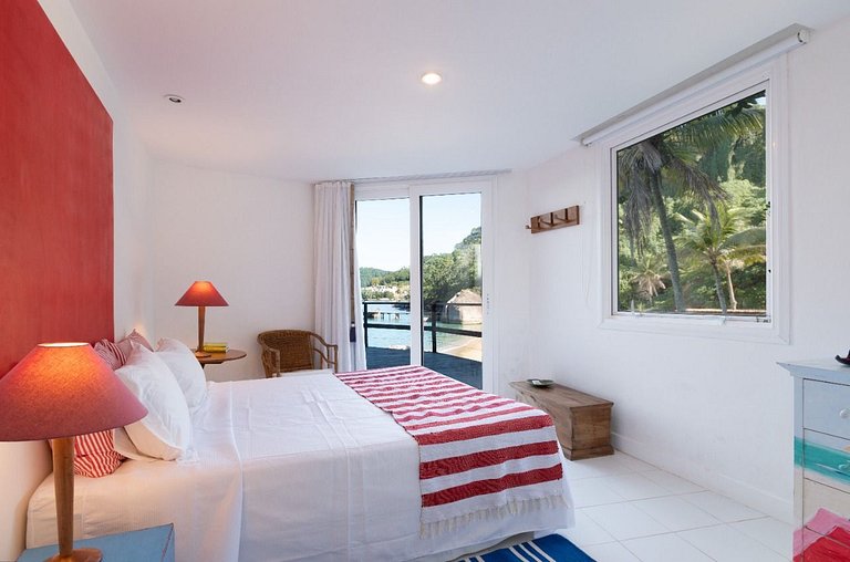 Maison de vacances sur la plage d'Angra dos Reis, État de RJ