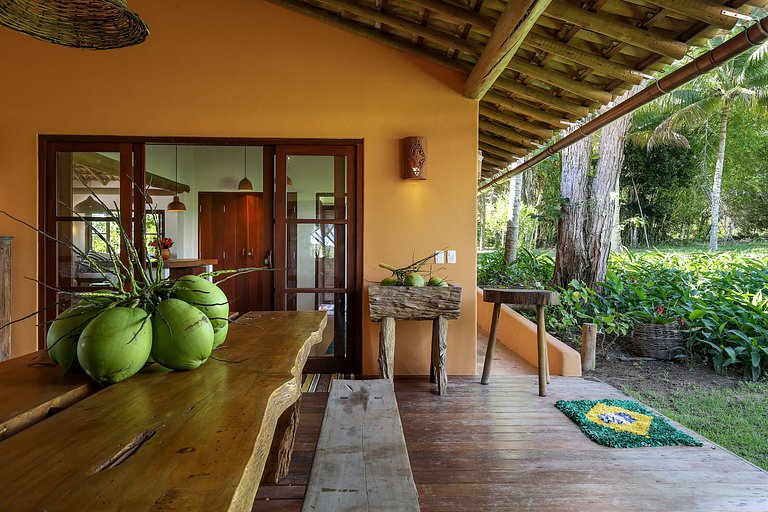 Vacation Rental Villa in Praia do Espelho Brazil