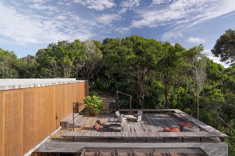 Vila luxo para temporada vista mar Itacaré Bahia