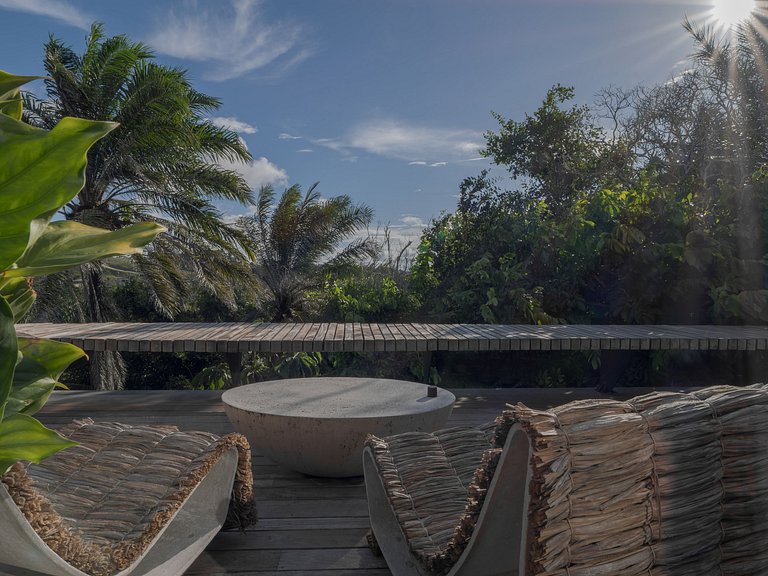 Vila luxo para temporada vista mar Itacaré Bahia