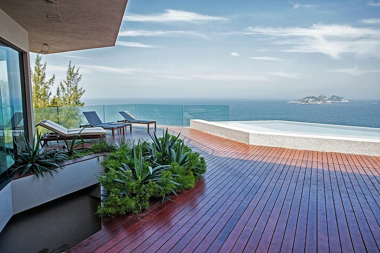 Villa à louer à Joá avec vue sur l'océan, Rio de Janeiro